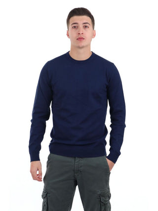YOS Maglione Girocollo Uomo Mod. 3000900 VISCOSA 278 COBALTO