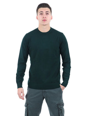 YOS Maglione Girocollo Uomo Mod. 3000900 VISCOSA 308 Verde