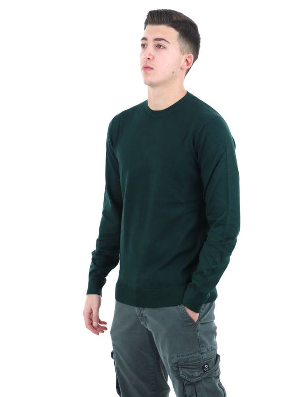 YOS Maglione Girocollo Uomo Mod. 3000900 VISCOSA 308 Verde