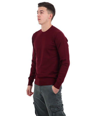 YOS Maglione Girocollo Uomo Mod. 3000900 VISCOSA 705 BAROLO