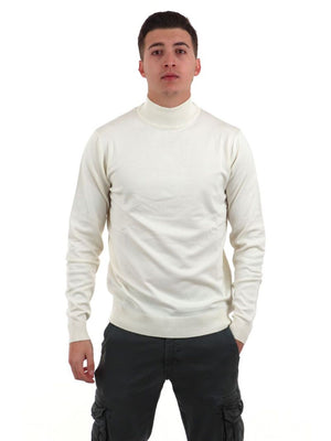 YOS Maglione Lupetto Uomo Mod. 3007900 VISCOSA 628 Ecru