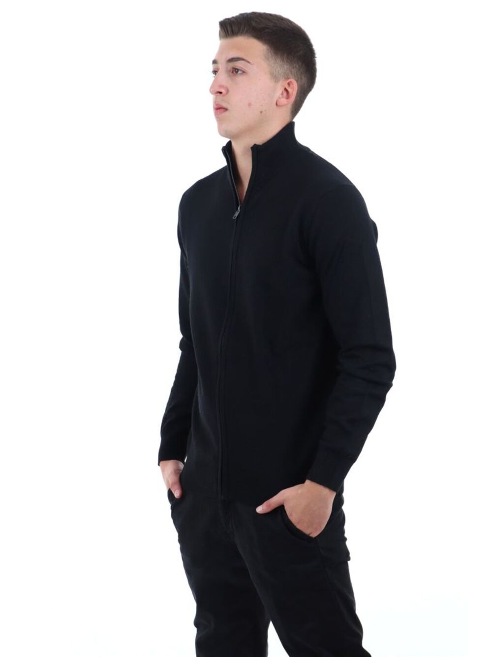 YOS Cardigan Uomo Mod. 3017900 LANA 900 Nero