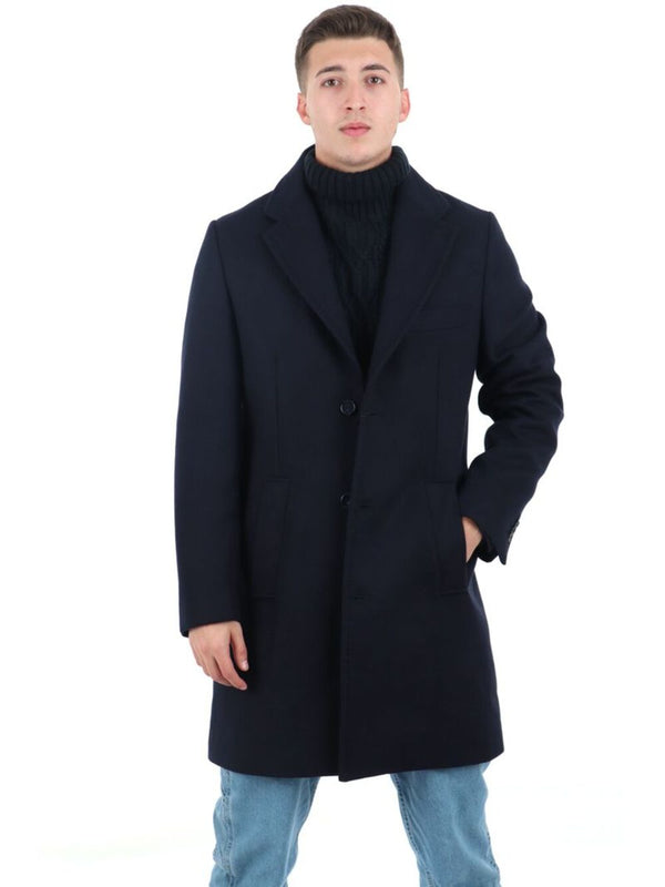 YOS Cappotto Uomo Mod. BARONE T213 100 Blu