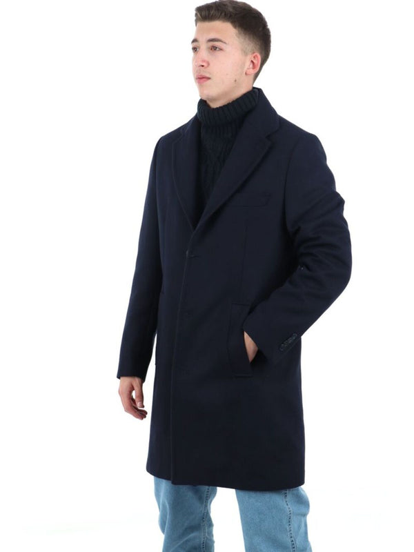 YOS Cappotto Uomo Mod. BARONE T213 100 Blu