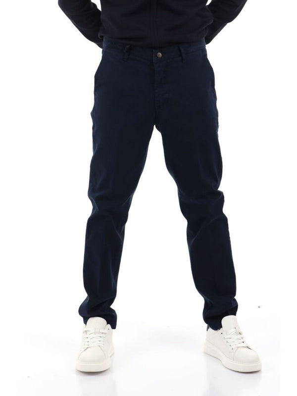 YOS Pantalone Uomo Mod. CELLENA MICRO BLU Blu