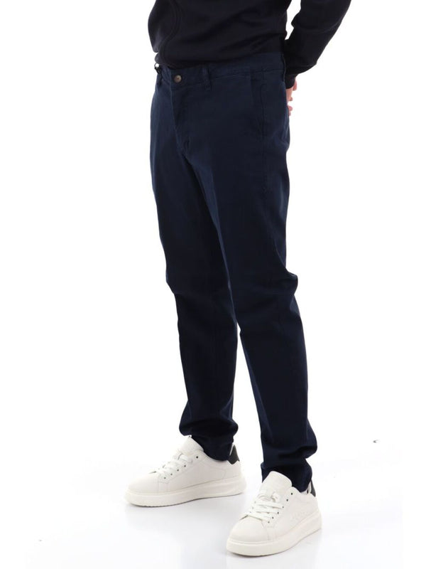 YOS Pantalone Uomo Mod. CELLENA MICRO BLU Blu
