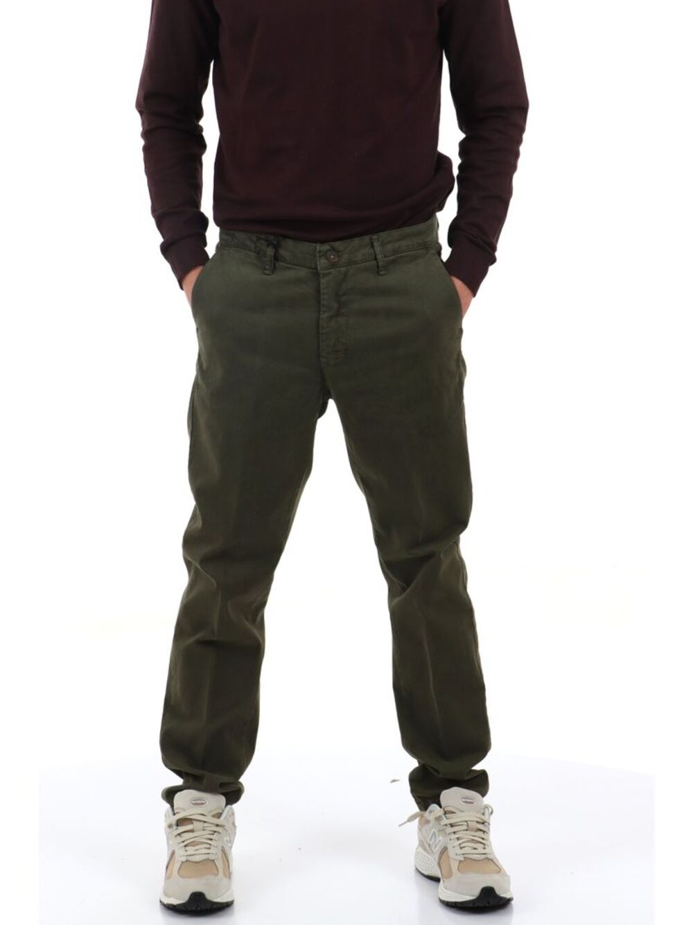 YOS Pantalone Uomo Mod. CELLENA MICRO MILITARE Militare
