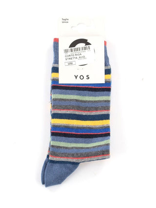 YOS Calzini UNISEX Mod. CORTO RIGA STRETTA AVIO