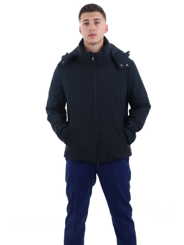 YOS Giubbotto corto Uomo Mod. HM-90 SOFTSHEEL BLU Blu