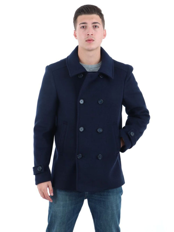 YOS Giubbotto corto Uomo Mod. ISLAND T718 101 Blu