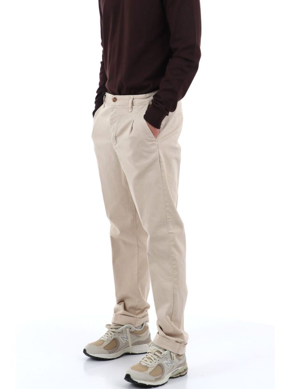 YOS Pantalone Uomo Mod. RIO-L 126001-GAB AVORIO Avorio