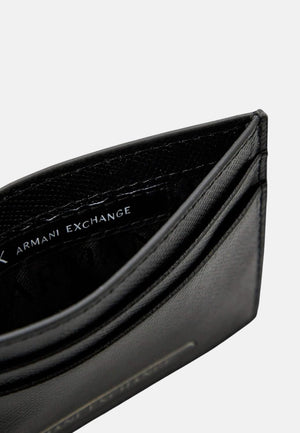 A|X Armani Exchange Portafoglio Uomo Mod. XM000169 AF12702 UC001 Nero
