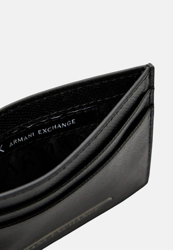 A|X Armani Exchange Portafoglio Uomo Mod. XM000169 AF12702 UC001 Nero
