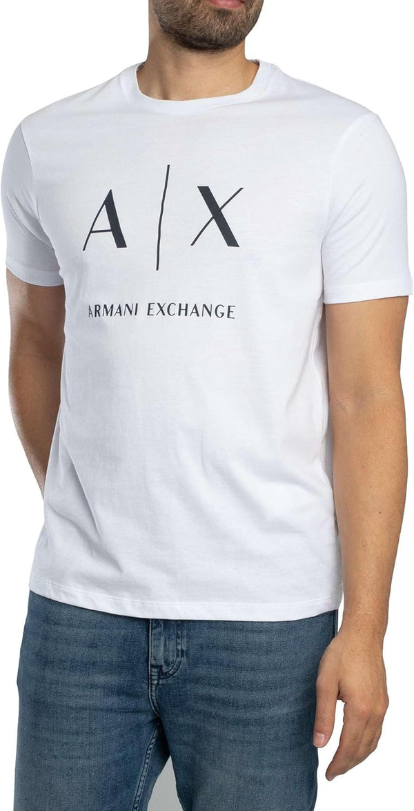 A|X Armani Exchange T-shirt Uomo Mod. XM0002683 AF10356 U0002 Bianco