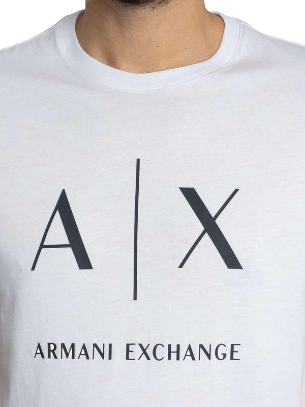 A|X Armani Exchange T-shirt Uomo Mod. XM0002683 AF10356 U0002 Bianco