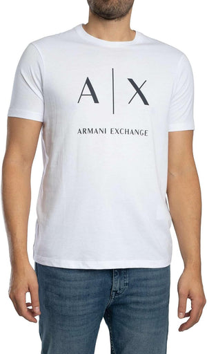 A|X Armani Exchange T-shirt Uomo Mod. XM0002683 AF10356 U0002 Bianco