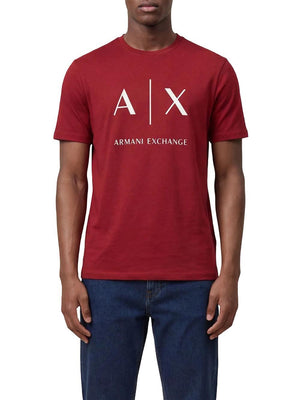 A|X Armani Exchange T-shirt Uomo Mod. XM0002683 AF10356 U5101 Bordeau