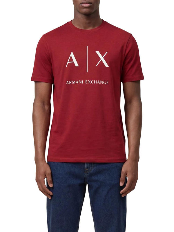 A|X Armani Exchange T-shirt Uomo Mod. XM0002683 AF10356 U5101 Bordeau