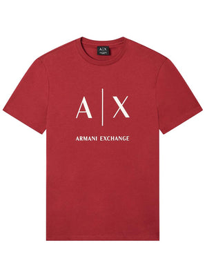 A|X Armani Exchange T-shirt Uomo Mod. XM0002683 AF10356 U5101 Bordeau