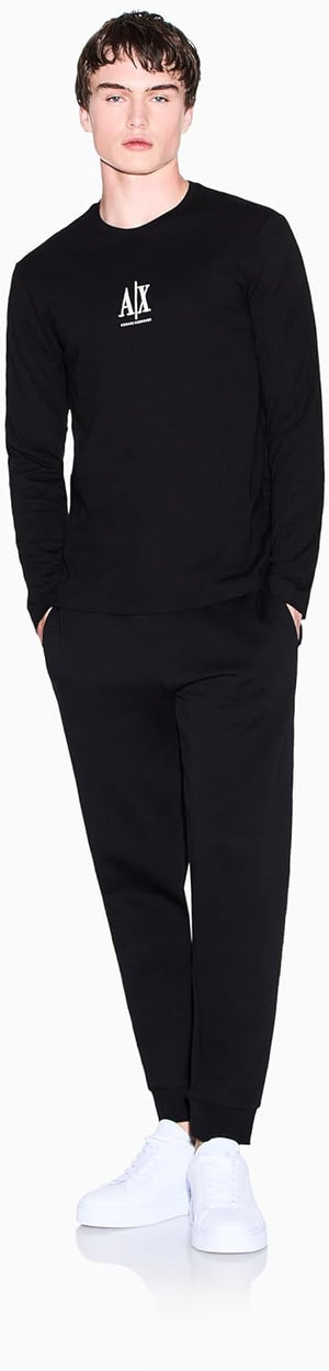 A|X Armani Exchange T-shitr ml Uomo Mod. XM000364 AF12308 UC001 Nero