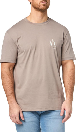 A|X Armani Exchange T-shirt Uomo Mod. XM000365 AF12308 U6107 Beige
