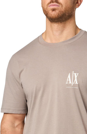 A|X Armani Exchange T-shirt Uomo Mod. XM000365 AF12308 U6107 Beige