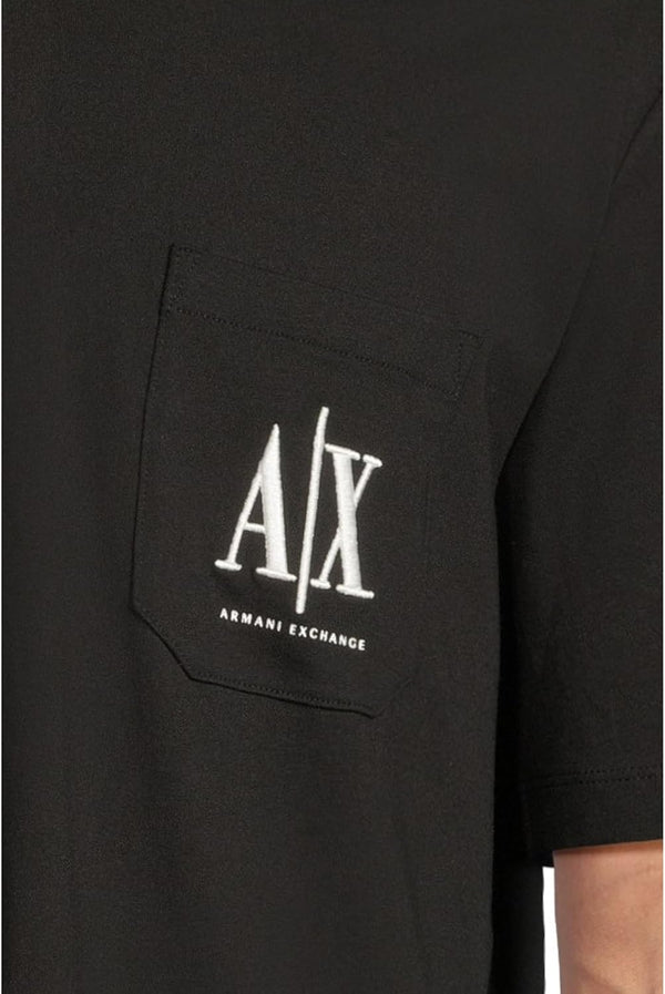 A|X Armani Exchange T-shirt Uomo Mod. XM000366 AF12308 UC001 Nero