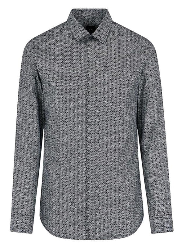 A|X Armani Exchange Camicia Manica Lunga Uomo Mod. XM000625 AF13184 F0198 Fantasia
