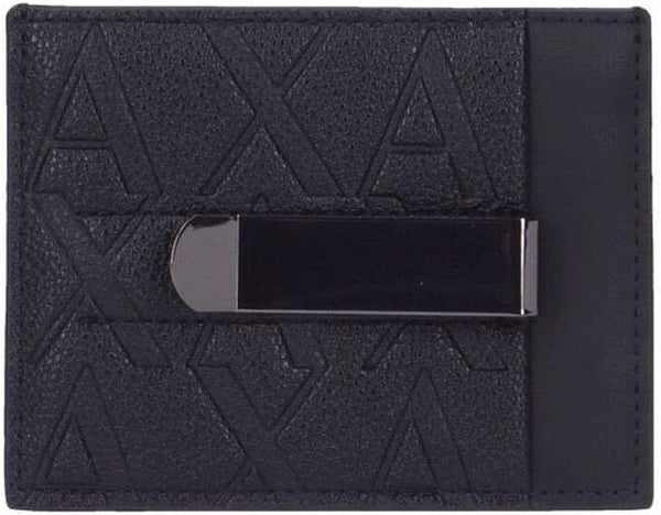 A|X Armani Exchange Portafoglio Uomo Mod. XM000880 AF12133 UC001 Nero