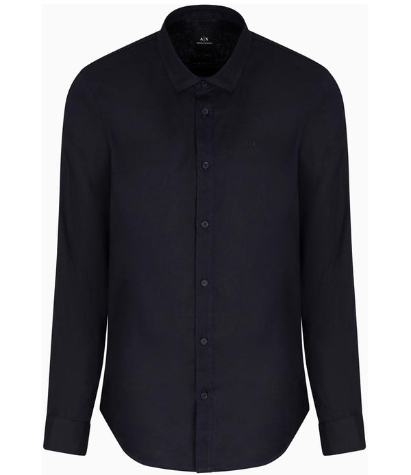 A|X Armani Exchange Camicia Maniche Lunghe Uomo Mod. XM001221 AF14619 UB101 Blu