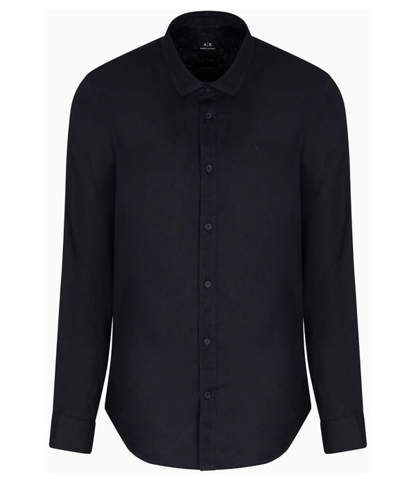 A|X Armani Exchange Camicia Maniche Lunghe Uomo Mod. XM001221 AF14619 UB101 Blu