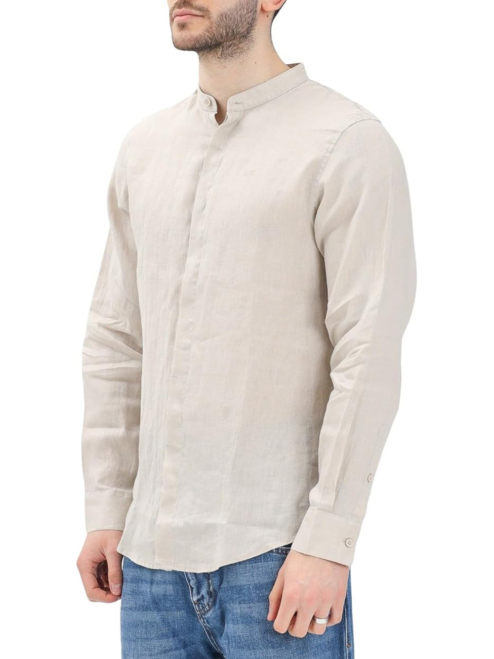 A|X Armani Exchange Camicia Manica Lunga Uomo Mod. XM001222 AF14619 U1102 Corda