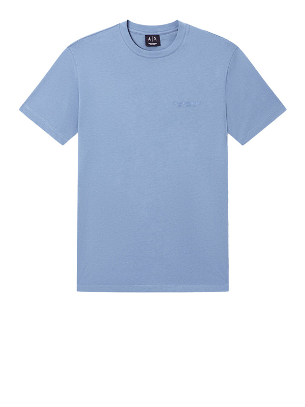 A|X Armani Exchange T-shirt Uomo Mod. XM001281 AF10361 U9302 Azzurro