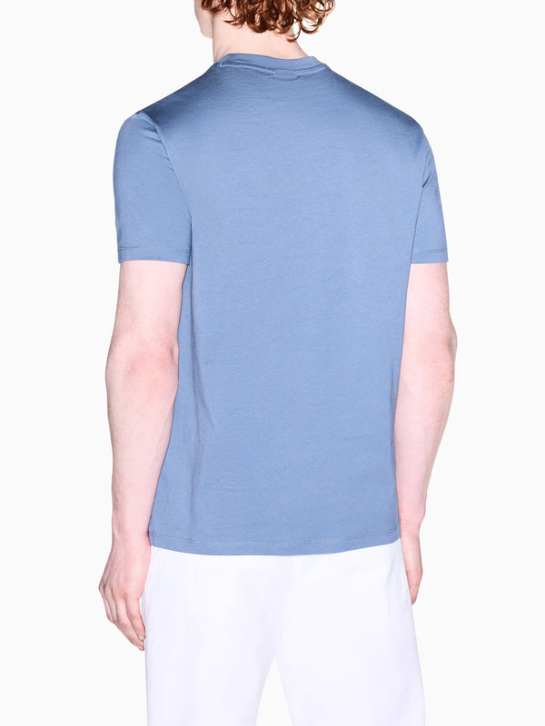 A|X Armani Exchange T-shirt Uomo Mod. XM001281 AF10361 U9302 Azzurro