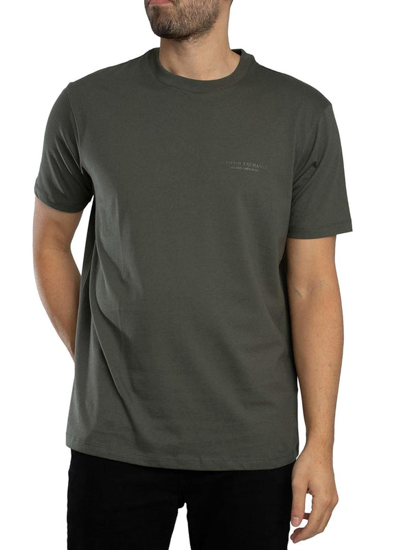 A|X Armani Exchange T-shirt Uomo Mod. XM001282 AF10364 M8317 Verde
