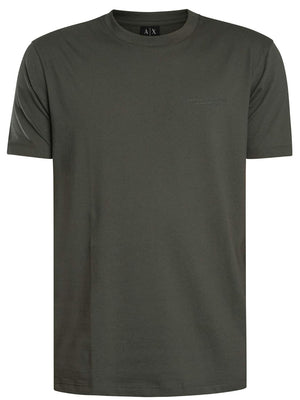 A|X Armani Exchange T-shirt Uomo Mod. XM001282 AF10364 M8317 Verde