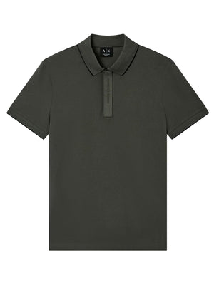 A|X Armani Exchange Polo Manica Corta Uomo Mod. XM001285 AF10366 M8317 Verde
