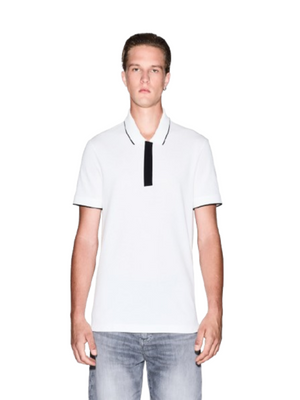 A|X Armani Exchange Polo M/C Uomo Mod. XM001285 AF10366 U0009 Bianco