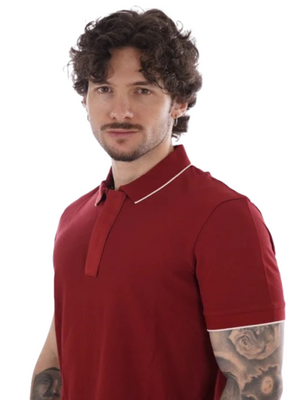 A|X Armani Exchange Polo M/C Uomo Mod. XM001285 AF10366 U5101 Bordeau