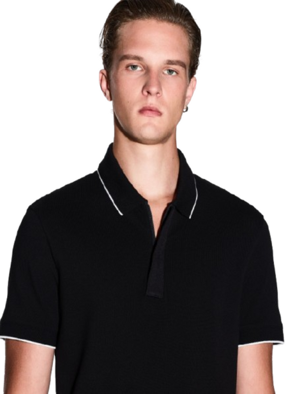 A|X Armani Exchange Polo M/C Uomo Mod. XM001285 AF10366 UC001 Nero