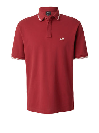A|X Armani Exchange Polo Manica Corta Uomo Mod. XM001287 AF17321 U5101 Bordeau
