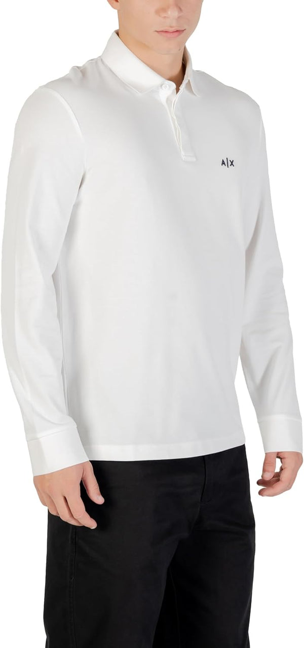 A|X Armani Exchange Polo M/L Uomo Mod. XM001288 AF17321 U0009 Bianco