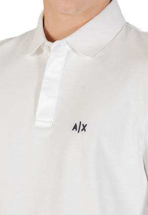 A|X Armani Exchange Polo M/L Uomo Mod. XM001288 AF17321 U0009 Bianco