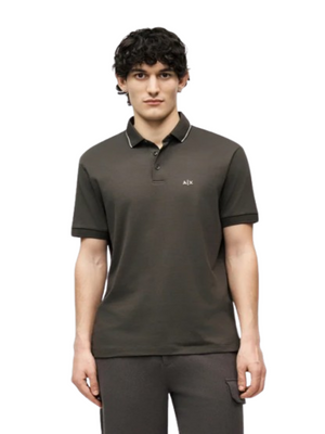 A|X Armani Exchange Polo Manica Corta Uomo Mod. XM001289 AF10363 M8317 Verde