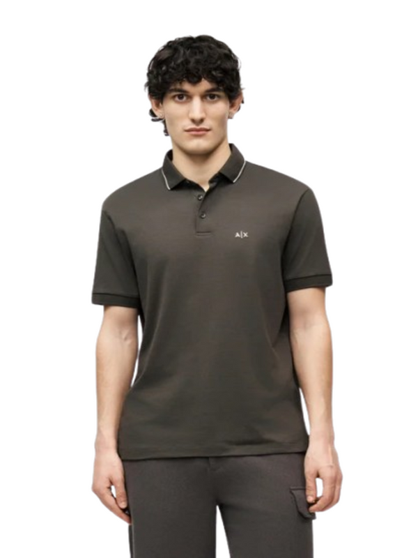A|X Armani Exchange Polo Manica Corta Uomo Mod. XM001289 AF10363 M8317 Verde