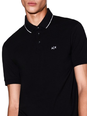 A|X Armani Exchange Polo M/C Uomo Mod. XM001289 AF10363 UC001 Nero