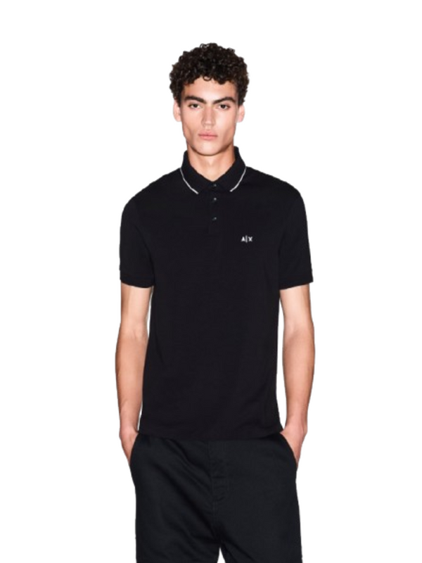 A|X Armani Exchange Polo M/C Uomo Mod. XM001289 AF10363 UC001 Nero