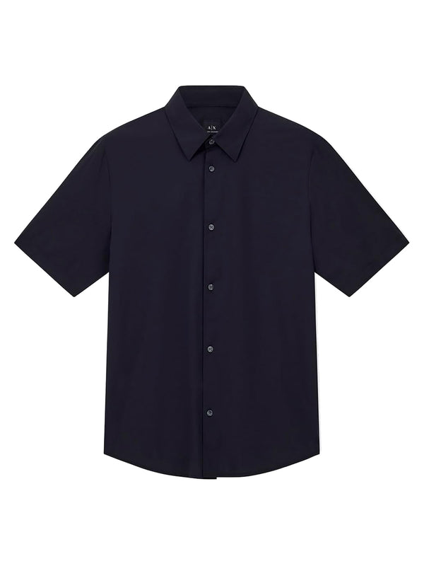 A|X Armani Exchange Camicia manica corta Uomo Mod. XM001566 AF19193 UB101 Blu