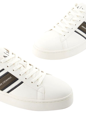 A|X Armani Exchange Sneakers Uomo Mod. XM002198 AF21421 MZ439 Bianco