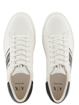 A|X Armani Exchange Sneakers Uomo Mod. XM002198 AF21421 MZ439 Bianco